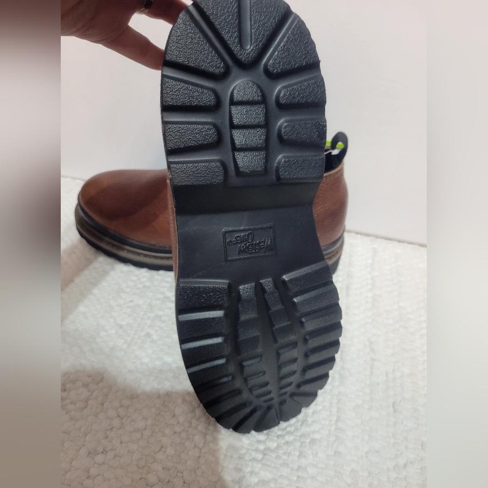 Nwob Western Chief Leather Loafers 12 Wide - Picture 5 of 5